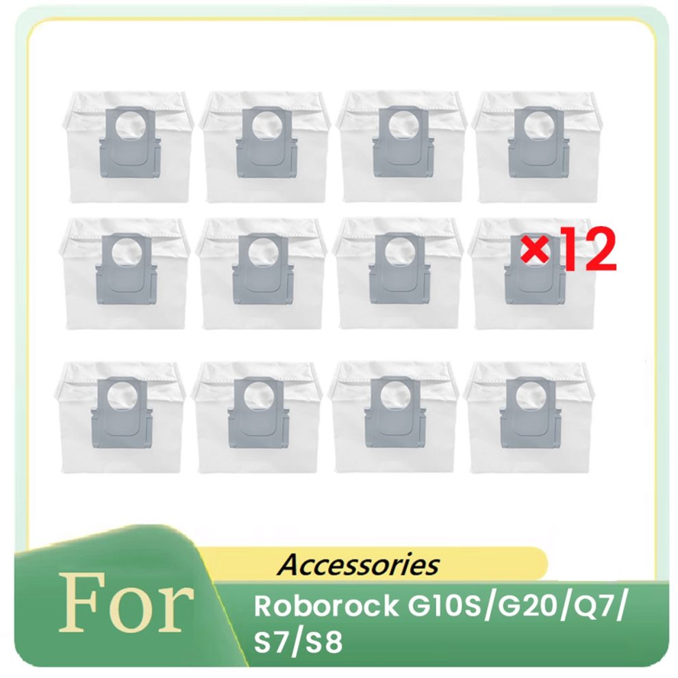 12 Sacchetti Antipolvere Per Accessori Per Spazzatrici G10S/G20//S7/S8