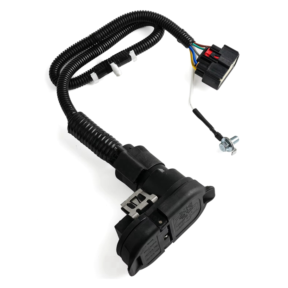 For Car Trailer Tow Hitch Bar Wire Connector Harness Kit 4853358521873