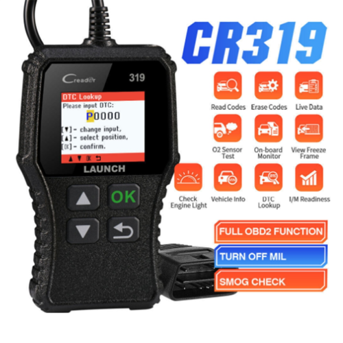 LAUNCH CR319 Creader Αναγνώστης κωδικών αυτοκινήτων OBD2 1