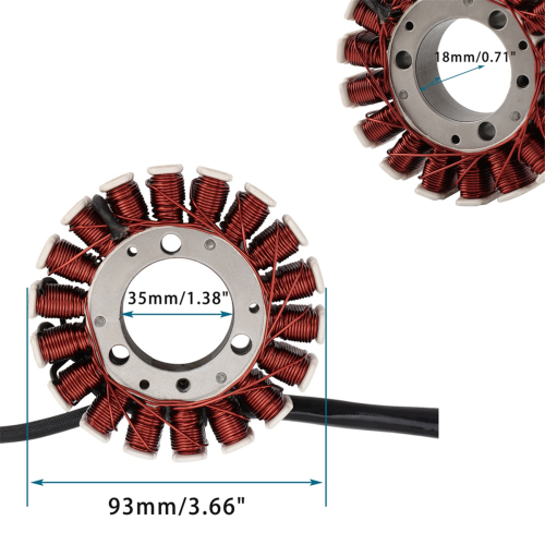 Motorcycle Generator Stator Coil for CBX250 2004-2010 CBF250 2