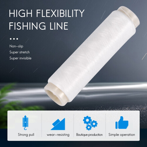 Lenza da pesca elastica resistente per pesca 200 m 0,15 mm 2# 1