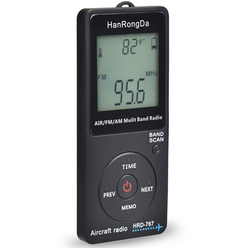 Flugfunkempfänger FM/AM/AIR mit LCD-Display 2