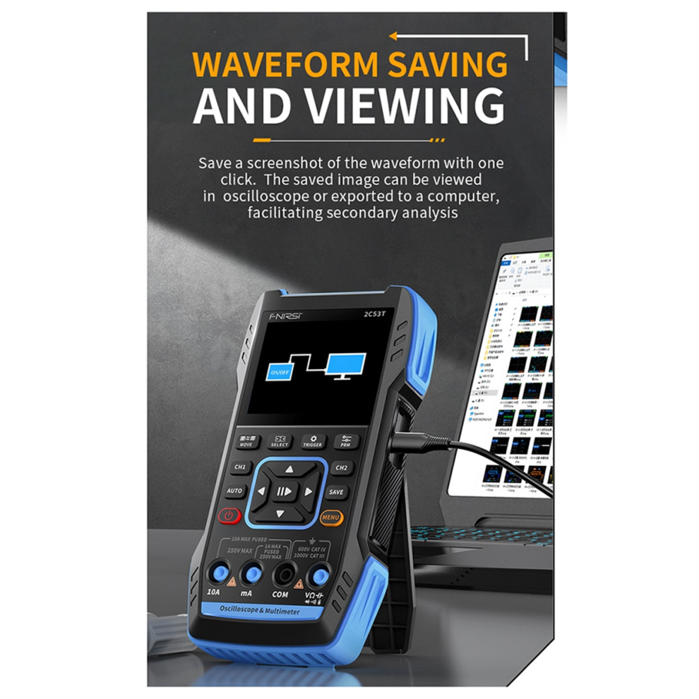 Generatore Di Segnale Multimetro Oscilloscopio 3 In 1 2C53T Upgrade
