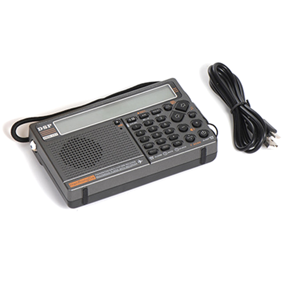 -757 Radio A Banda Completa Am/Fm/Sw Uhf/Vhf Luce Verde