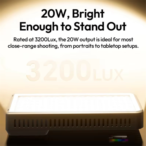 K20RGB 20W LED panel light 1800K-9000K 1