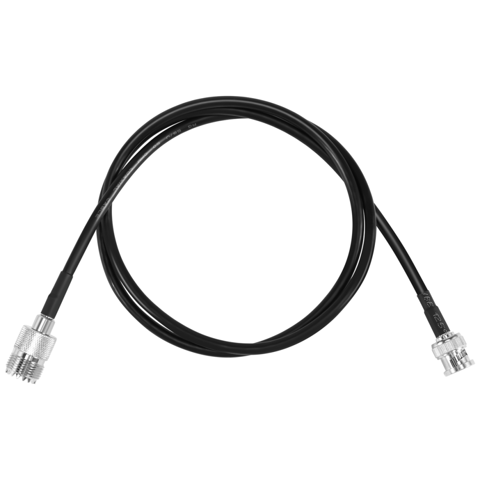 Uhf Vhf Radio Coaxial Antenna Cable Bnc Male To Uhf So239 4853464798886