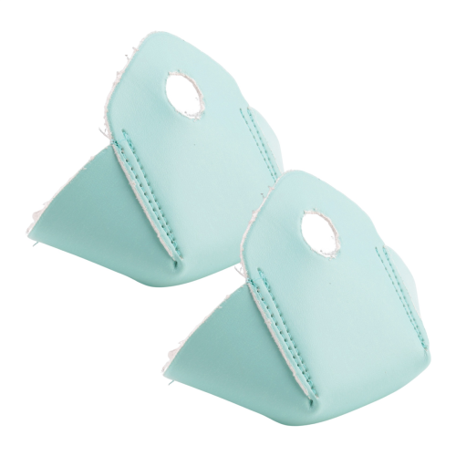 1 Pair Roller Skates Toe Cap Protectors PU Roller Skate Cap Green 1