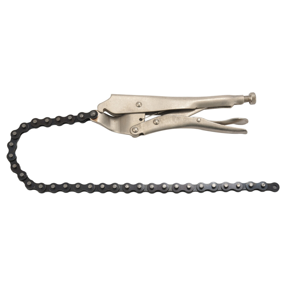 10 Inch Chain Vise Clamp Plier Locking Grip Wrench Oil Filter Pipe 4853464705358