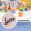 1:72 200/Set Plastic Ancient Figures Toy Grey 2
