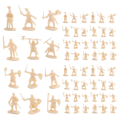 1:72 200/Set Plastic Ancient Figures Toy Yellow 2