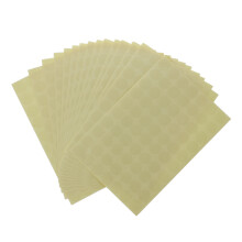 1050 kristallklare runde Aufkleber 19 mm Stick Adhesive Seal Label