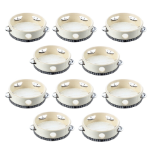 10 Pcs Musical Tamburin Tamburin Trommel Runde Percussion