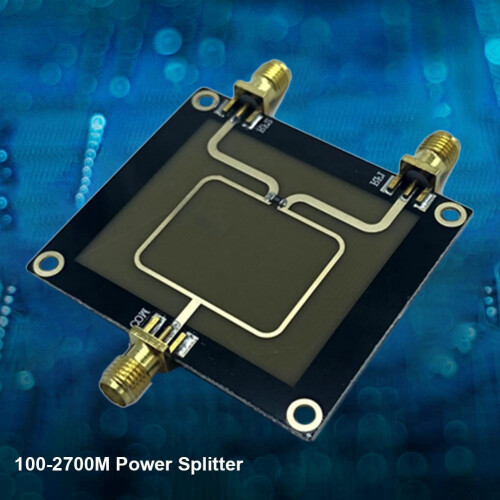 100-2700M Frequency Power Splitter 2-Way Divider Combiner Microstrip 2