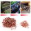 100 Sets Copper Rivets and Washers Leather Rivet for Wallets Collars 5
