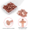 100 Sets Copper Rivets and Washers Leather Rivet for Wallets Collars 6