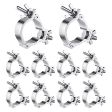 10Pcs 2 Inch Truss O Clamps,Aluminum Stage Light Clamps