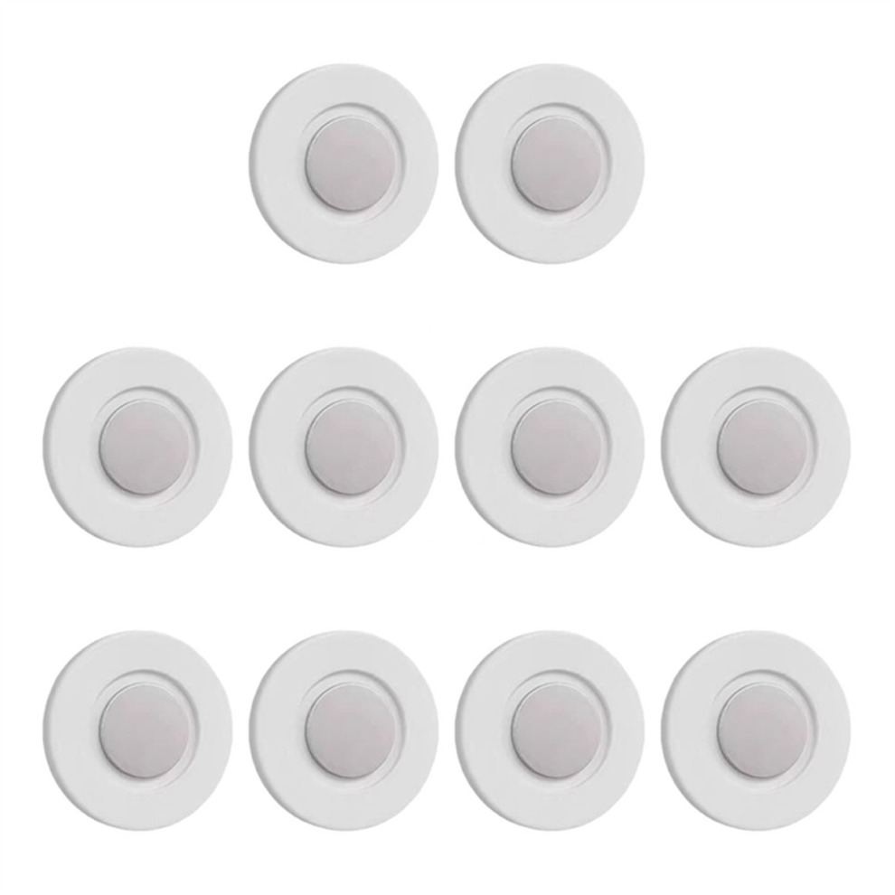 Bez Marki 10Pcs Magnetic Remote Control Holder Wall Mount Adhesive