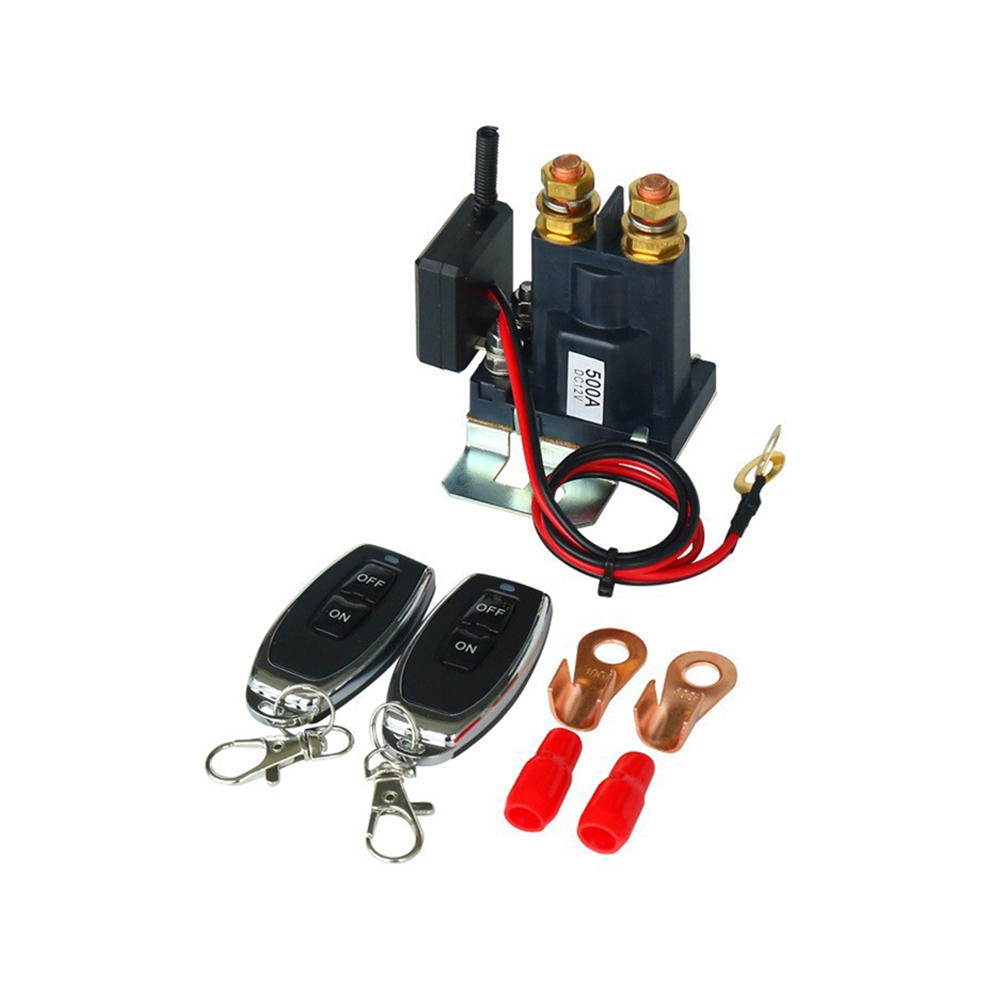 12V 500A Remote For Car Truck Rv Battery Switch Isolator With 2 Keys 4853464722621
