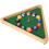 13 Inch Billiard Quartz Clock with Solid Wood Frame Wall Clock 6