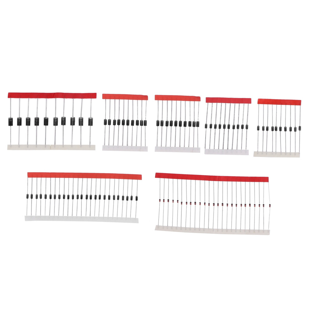 1N4148 1N4007 1N5819 1N5399 1N5408 1N5822 Fr107 Fr207 Diode Kit 4853464729699