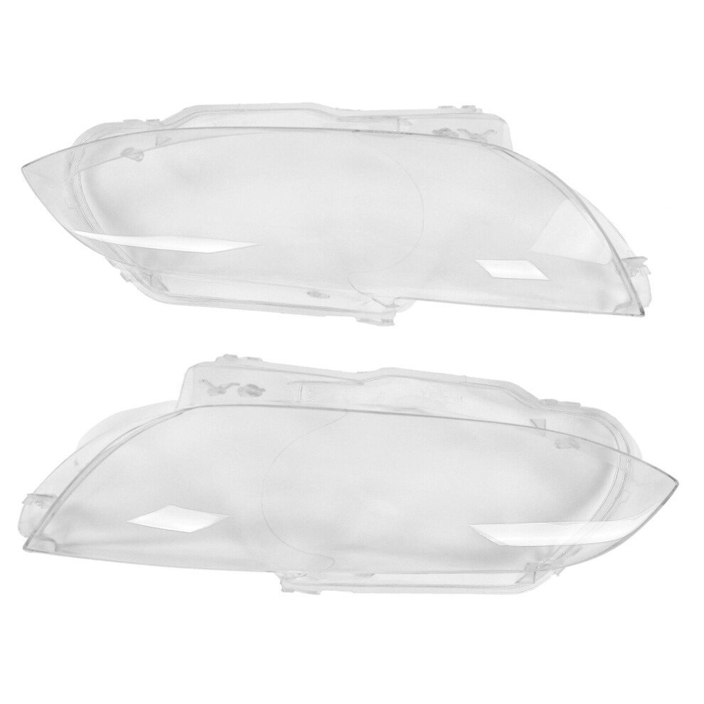 1Pair Headlight Lens Cover For E92 E93 Coupe M3 328I 335I 2006-10 4853464730442
