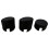 1Set Rear Rubber Screw Plug for M365 Scooter(Black) 4