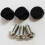 1Set Rear Rubber Screw Plug for M365 Scooter(Black) 3