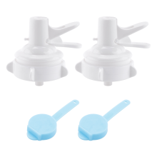 2er-Pack Wasserspenderventil, Wasserkrug-Spenderventil aus Kunststoff