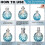1PCS Ersatz Duft Öl Lampe Docht Gold + Beige 2