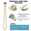 1PCS Ersatz Duft Öl Lampe Docht Gold + Beige 4