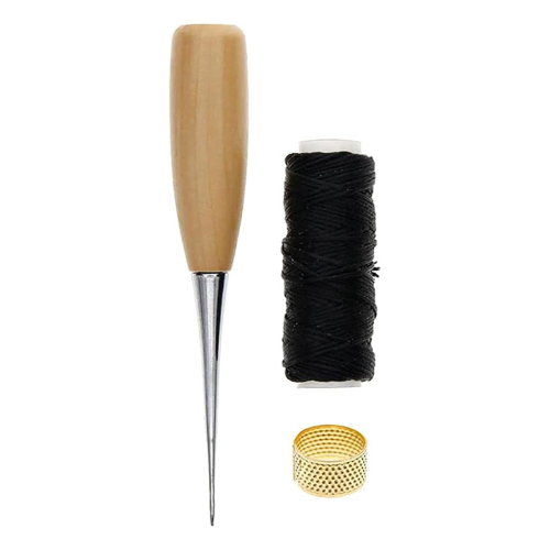 1Set Sewing Needle Awl Leather Craft Sewing Accessories 1