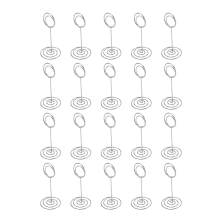 20Pcs - 3,35 Zoll Tischkartenhalter Tischnummernständer für Hochzeit D