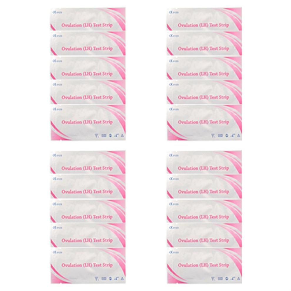 Bez Marki 20 Pcs Lh Private Ovulation Test Strip Pregnancy Urine Test Strip