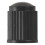 20pcs Plastic Bike Valve Dust Caps Black 1