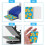 200Pcs Sublimation Keychain Blanks Set Rectangle Heat Transfer Blanks 6