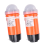 2Pcs LED Life Jacket Emergency Light Surf Life Jacket Light Dry Power 3
