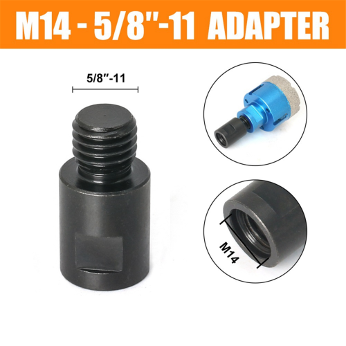 2Pcs M14 to 5/8 inch-11 Adapter Angle grinder Thread converter 1