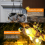 2PCS Outdoor Solar Lanterns Light Hanging Solar Lights Decorative LED 4