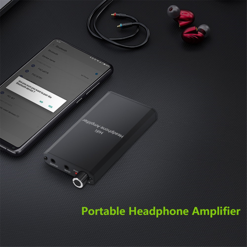 300Ω Headphone Amplifier HiFi Earphone Amplifier 3.5mm 2