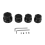 4 Pcs Craft Carving Front & Rear Axle Nut Caps for 3