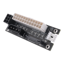 4-in-1 Molex 4-Pin/ATX 6-Pin/4-Pin Dual-Netzteiladapter