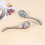4 Pieces Asian Retro Chinese Ceramic Rice Spoons Curved Handle 5
