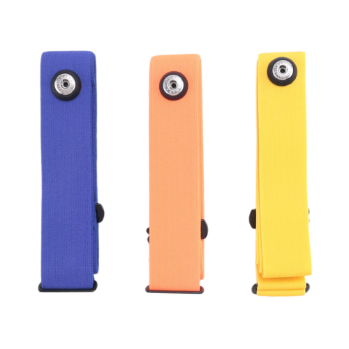 3Pcs für Herzfrequenz Brustgurt Einstellbare Elastische Gurt C