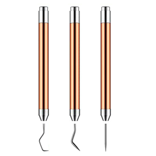 3Pcs Weeding Tools for Vinyl with LED Light Set Pin Pen Weeding Tool
