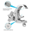 4Packstage Clip Hook, for Moving the Head Stage Lighting Fixtures 2
