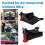 4-Pack Tire Hose Rollers for Car Wash Avoid Snagging,Black 3