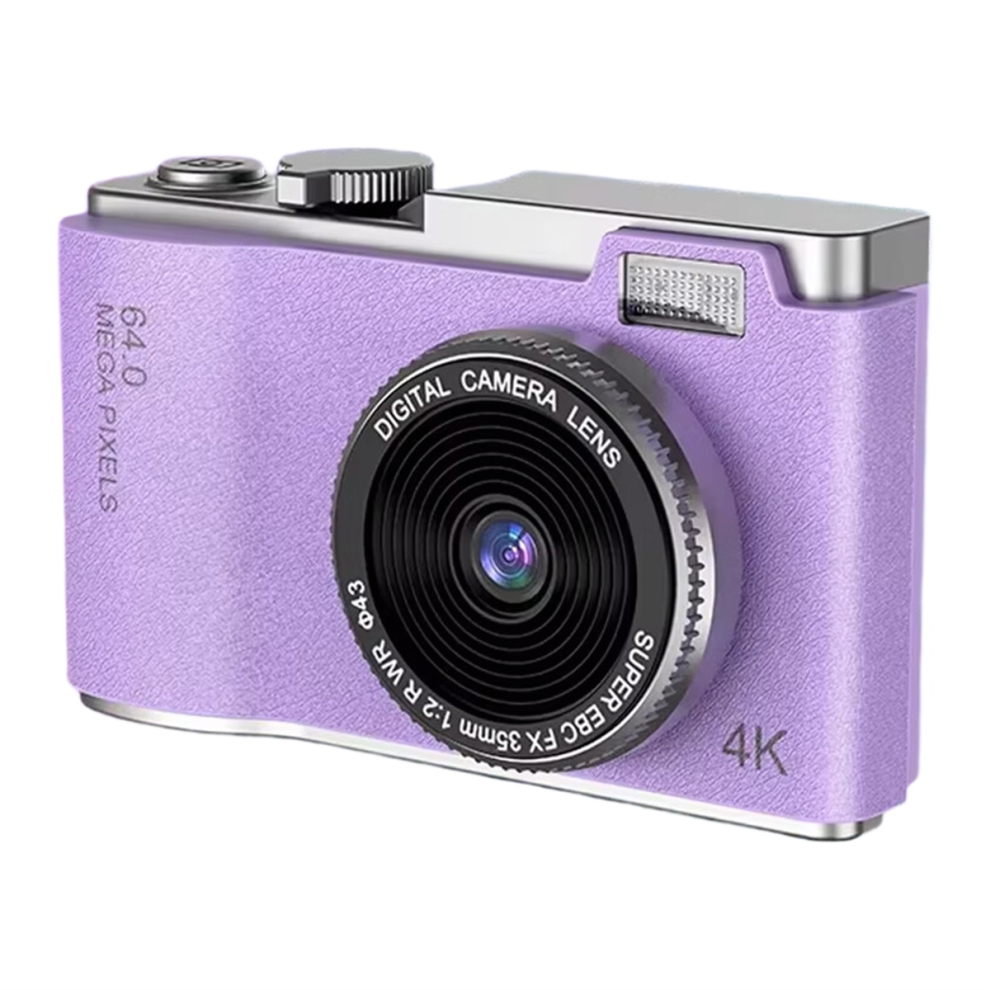 4K Ccd 8X Digital Zoom Camera 180 Flip Screen Selfile Camera,B 4853541284813