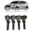 4 sensori di pressione pneumatici TPMS 433 MHz per il 2019 3