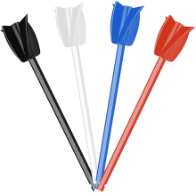 4Pcs Epoxy Mischen Stick Farbe Rührstab Kitt Zement Farbe Mixer