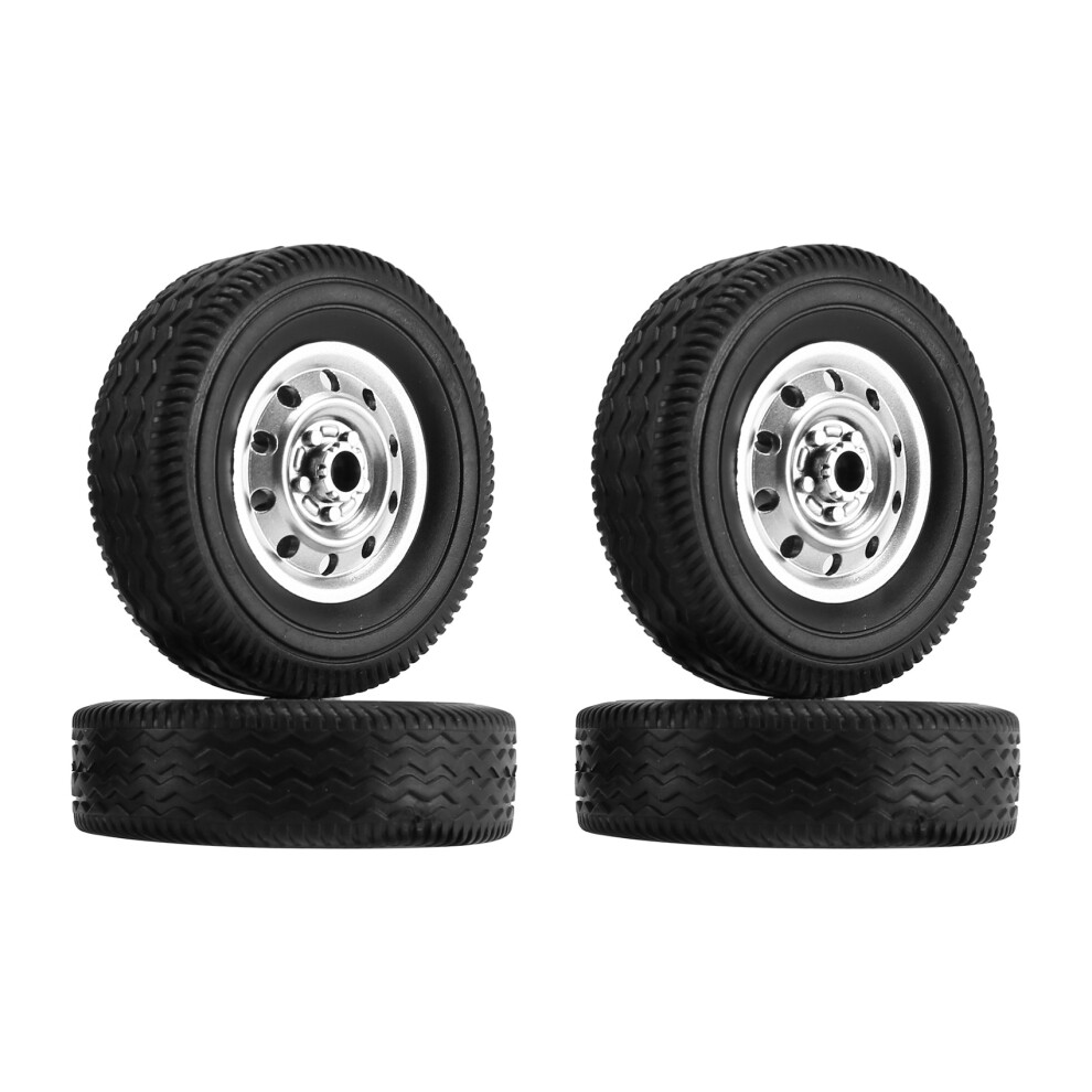 4Pcs Wheel Tire Tyre For D12 1/10 Rc Truck Car Diy Upgrade Parts 4853541290081